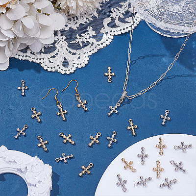 24Pcs 2 Colors Alloy Pendants FIND-WR0012-77-1