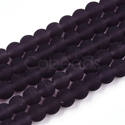 Transparent Glass Beads Strands LS-GLAA-T032-T4mm-MD03-1