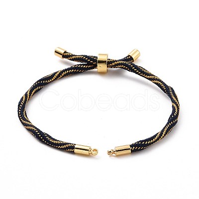 Nylon Cord Silder Bracelets LS-MAK-C003-03G-25-1
