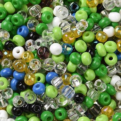 Opaque & Transparent & Metallic Colours 6/0 Glass Seed Beads SEED-A030-07B-1