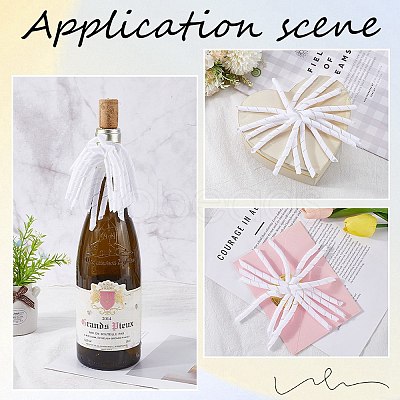 8Pcs Cloth Curly Ribbon Bows AJEW-SP0001-48A-1