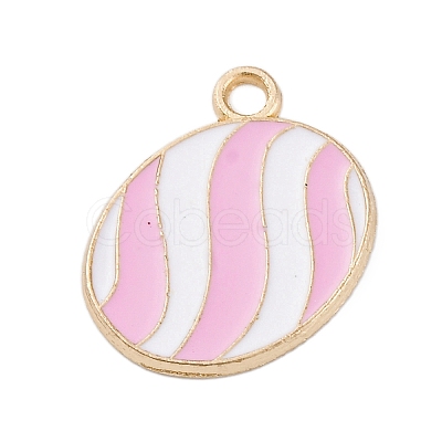 Christmas Alloy Enamel Pendants ENAM-S027-01B-G-1