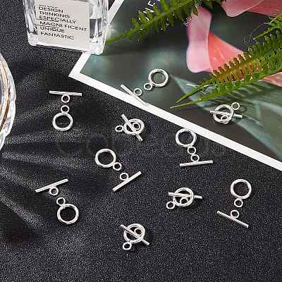 304 Stainless Steel Toggle Clasps STAS-UN0016-44S-1