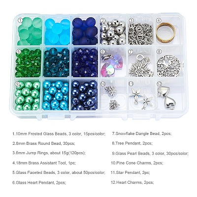 SUNNYCLUE DIY Bracelet Makings DIY-SC0002-11B-1