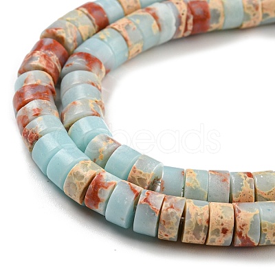 Synthetic Imperial Jasper Dyed Beads Strands G-D077-D01-01E-1