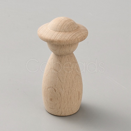 Unfinished Beech Wood Puppet WOOD-WH20012-018C-1