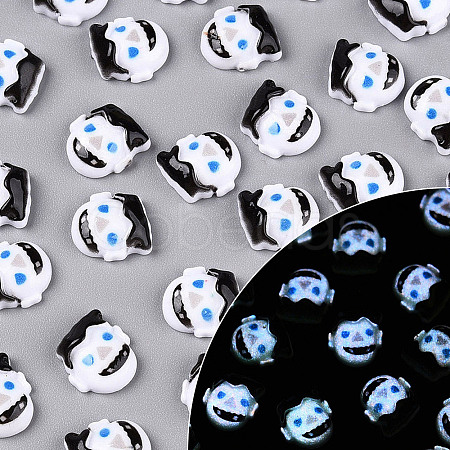 Helloween Theme Luminous Resin Decoden Cabochons LS-CRES-T026-01F-1