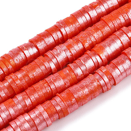 Handmade Polymer Clay Beads Strands CLAY-CJC0015-01E-1