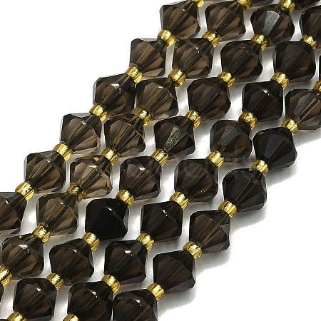 Natural Smoky Quartz Beads Strands G-I376-B26-01-1