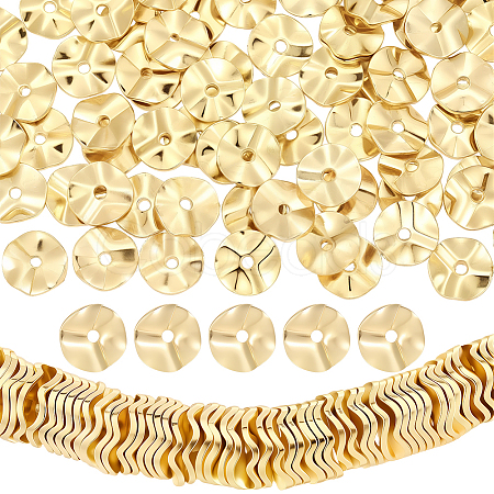 90Pcs Brass Beads KK-BBC0025-87C-1