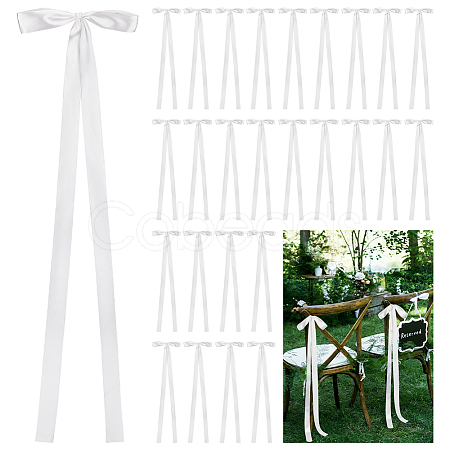 10Pcs Polyester Bowknot Chair Straps HJEW-UN00124-1