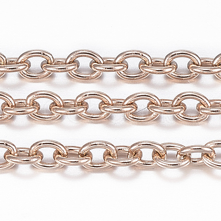 Ion Plating(IP) 304 Stainless Steel Cable Chains CHS-H009-27RG-1