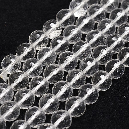 Natural Crystal Beads Strands G-G736-05-8mm-1
