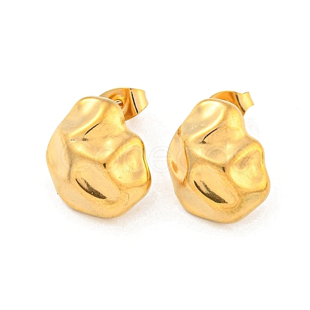 304 Stainless Steel Ear Studs EJEW-L290-028G-1