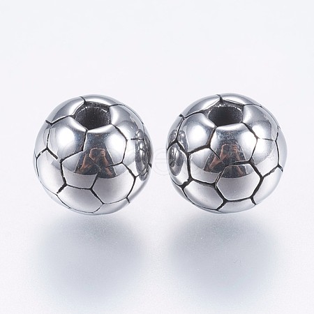 304 Stainless Steel Beads STAS-I069-23AS-8MM-1