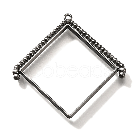 Alloy Open Back Bezel Pendants PALLOY-I223-08B-1