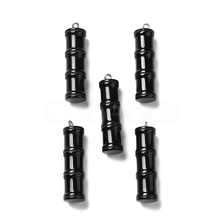 Natural Obsidian Pendants G-I340-A27-1