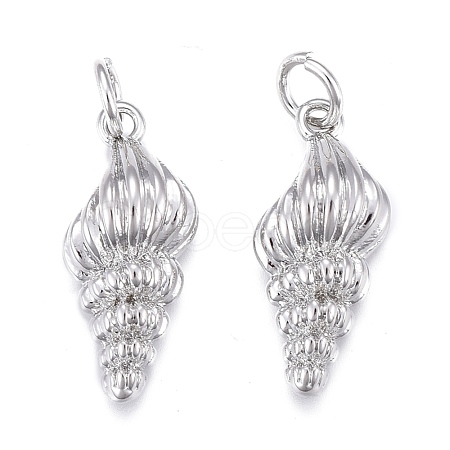 Brass Pendants ZIRC-M108-58P-1