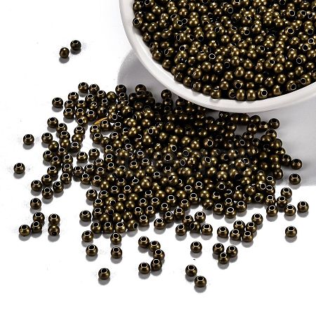 Brass Smooth Round Beads J0JX9052-1