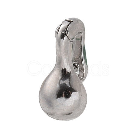 925 Sterling Silver Snap on Bails STER-D300-17P-01-1
