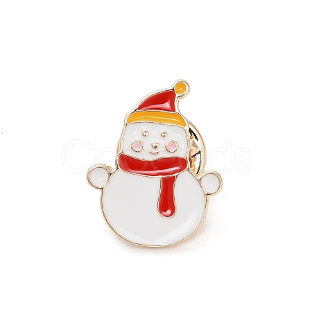 Christmas Enamel Pins LS-JEWB-H033-02B-G-1