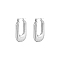 Stainless Steel U-Shaped Earrings for Women