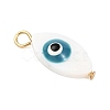 Natural Freshwater Shell Pendants PALLOY-JF04548-01-3
