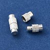 Brass Screw Clasps KK-G186-S-2
