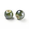 Glazed Porcelain Beads PORC-D001-10mm-11-3