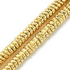 Electroplated Synthetic Non-Magnetic Hematite Beads Strands G-H020-F01-03-1
