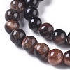 Natural Tiger Eye Beads Strands G-K301-6mm-01-3