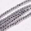 Electroplate Non-Magnetic Synthetic Hematite Beads Strands X-G-J169A-2mm-02-1