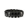 Non-magnetic Synthetic Hematite Beaded Stretch Bracelets for Men FS-WG73B41-08-1