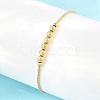 201 Steel Round Beaded Bracelets BJEW-D458-06G-3