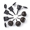 100Pcs Flat Round & Column Plastic Planting Fertilizer Accessories FIND-GA0001-49-1