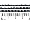 Synthetic Blue Goldstone Beads Strands G-N0200-01D-2mm-5