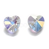 Electroplate Glass Charms G030V10mm-001GL-3