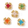 Transparent Glass Seed Beaded Beads PALLOY-MZ01244-1