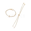 Rack Plating Brass Box Chain Link Bracelet Making KK-A183-01G-2