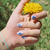 Stainless Steel DIY Nail Art Templates MRMJ-WH0092-120-5