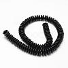 Natural Black Onyx Beads Strands G-P161-20-10x4mm-2