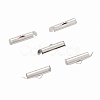 Iron Slide On End Clasp Tubes IFIN-R212-1.6cm-P-1