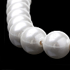 Glass Pearl Beads Strands BSHE-S301-8mm-04-1-3