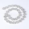 Electroplate Non-magnetic Synthetic Hematite Bead Strands G-Q465-08S-2