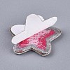 Computerized Embroidery Cloth Self Adhesive Reusable Patches DIY-I033-20E-2