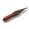 Natural Red Jasper Pointed Big Pendants G-P560-02R-04-2