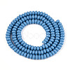 Opaque Solid Color Glass Beads Strands GLAA-ZX008-4mm-18V-2