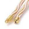 Nylon Cord Silder Bracelets MAK-C003-03G-09-3