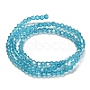 Glass Beads Strands EGLA-S056-3mm-03-4