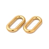 Ion Plating(IP) 304 Stainless Steel Linking Rings STAS-L268-034G-3